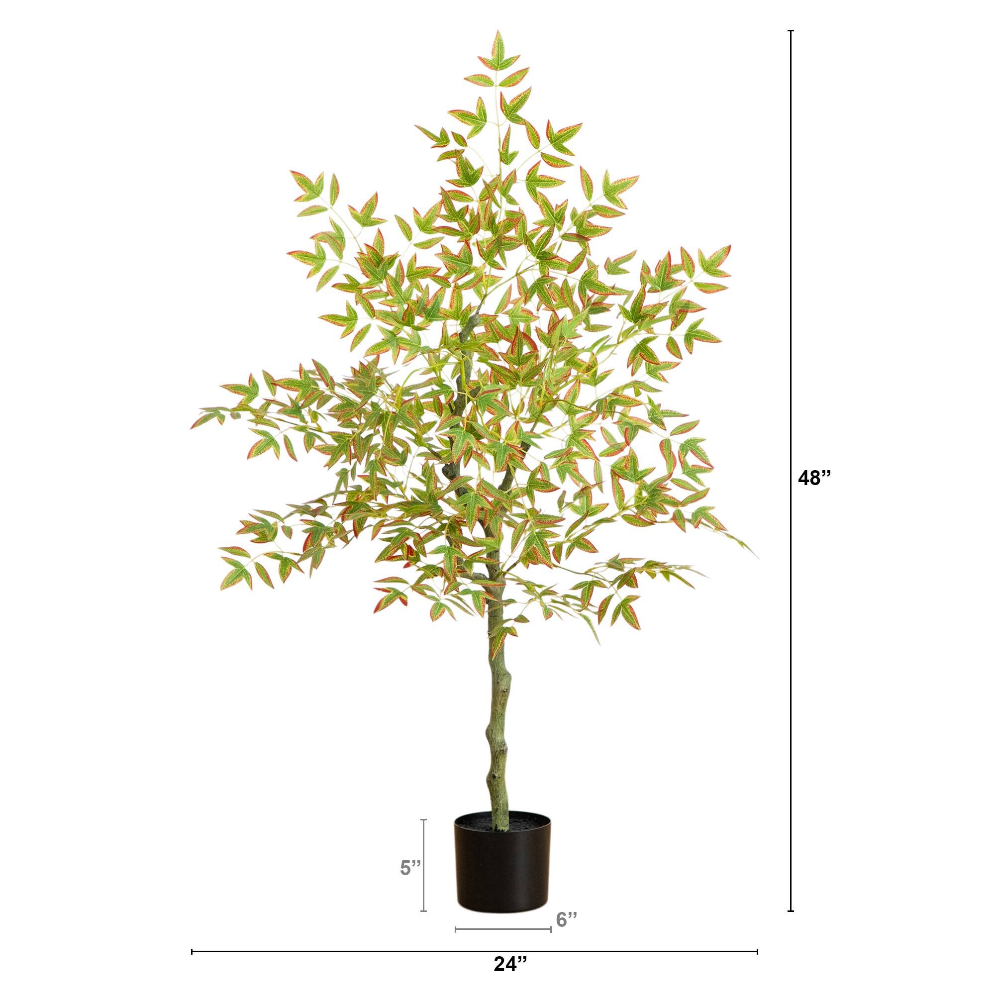 4ft. Autumn Nandina Artificial Fall Tree